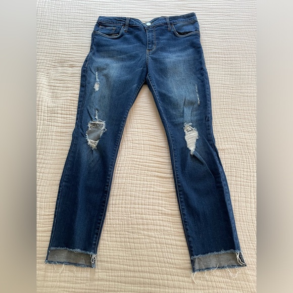 STS Blue Emma Ankle Skinny Jeans - Size 31 - Good Preowned Condition - Picture 1 of 14